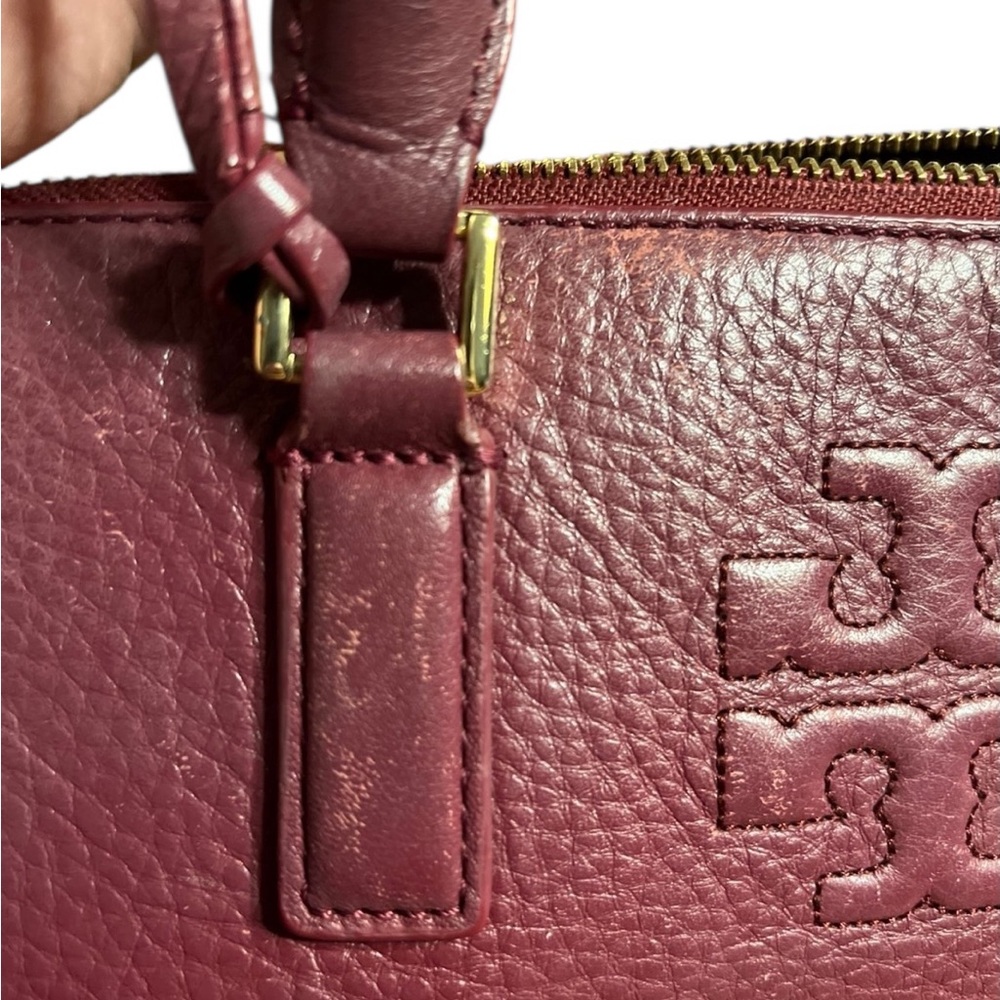 Tory Burch Thea Leather Satchel - Picture 11 of 11